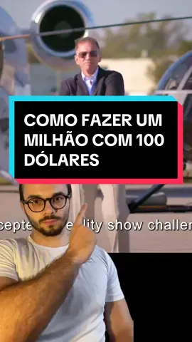 Série mostra um homem fazendo US$1 milhão de dólares com apenas US$100 dólares em apenas 90 dias!  Nome da Série: Undercover Billionaire #notícias #informação #investimentos #séries #filmes