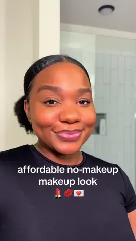 affordable no-makeup makeup look for the gworlsss 🫶🏾💄 I’m getting over the flu so not too much on my voice now 😖😖  #makeupgrwm #makeuptutorial #affordablemakeup #nomakeupmakeup #drugstoremakeupmusthaves #anastasiabeverlyhills 