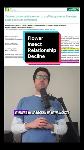 Flowers selfing more is the title of this video, and I think it's funny (this isn't good btw) #Science #stem #researchpaper #edutainment #facts #interesting #interestingfacts #todayilearned #themoreyouknow #smartereveryday #technology #engineering #math