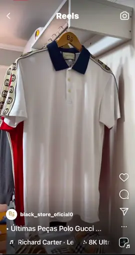 • Últimas Peças Polo Gucci de Luxo 😮‍💨😍 • Branca: Tamanho M e G slim ✨ • Vermelha: M, G e GG slim ✨ • Bege: GG slim ✨ Valor: 349,99 💰✨ Venha passar seu Natal 🎅 ✨ com estilo 😍