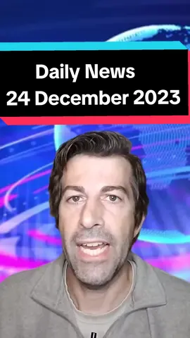 Your daily news on 24 December 2023 #dailynews #news #headlinenews #forupage #fypシ 