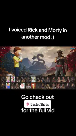 Go check out @ToastedShoes for the full video and access to these mods :) #rickandmorty #impressions #voiceover #fyp #foryourpage 