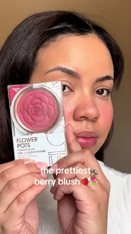 @FLOWER Beauty flower pots blush in berry-more 🌷🍓#flowerbeauty #flowerbeautyblush #flowerbeautybydrew #berryblush #blushrecommendations #cvsbeauty @CVS Pharmacy #drugstoreblushrecommendation #drugstoremakeupfavorites #