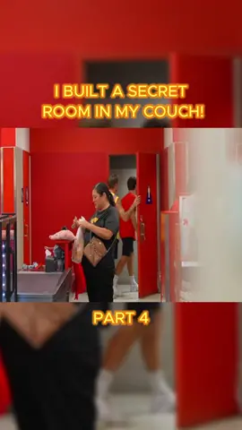 I Built a SECRET Room in My Couch! Part 4 #benazelart #secret #room #Vlog #fyp #foryourpage #viralvideo 