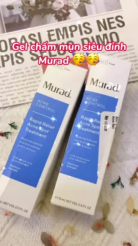 Chấm mụn cấp tốc Murad 🎉🎉 #murad #chấmmụn #ancecontrol #treatment 