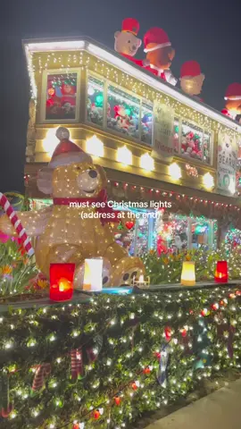 best decorated christmas houses in OC ✨ #christmas #light #fyp #best #christmashouse #orangecounty #foruyou #magic 