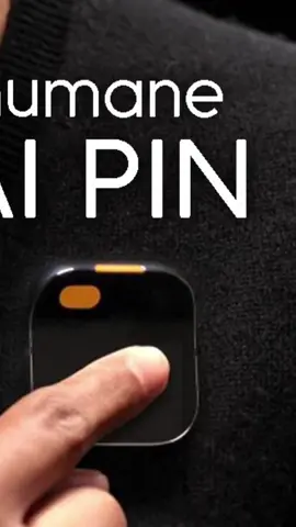 Humane's AI Pin Set for March Shipping  #humane #aipin #humaneaipin #projector #ai