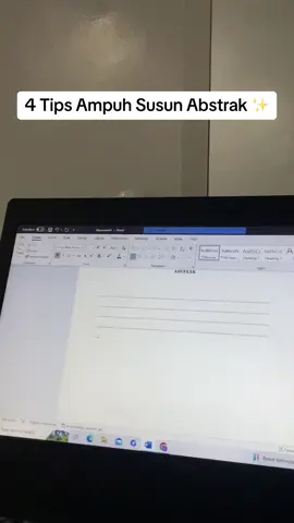 Selain latar belakang, bagian abstrak ini juga agak bikin kepala panas juga ya🤯. No worries sekarang ada cara gampangnya loh! 🤩 #abstrak #tips #mahasiswa #website #skripsi