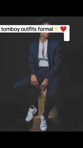 formal tomboy outfits ideas #foryou #tomboy #fyp 
