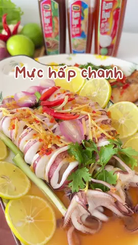 Mực hấp chanh chan mắm gừng lai rai ngày Tết #ancungtiktok #reviewanngon #LearnOnTikTok #namngu #namngudacsan 