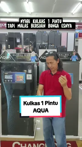 Kulkas 1 pintu AQUA AQRD 225 Semi Auto Defrost  #BeliLokal #salingjaga #kulkasaqua #kulkasmurah #kulkas1pintu #nofrost #aquajapan #elektronikmurah #mjgrosirelektronik #elektronikbekasi 