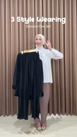 Ini dia 3 ide styling one set yang bikin outfit kamu jadi makin stylish! Jadi kamu lebih suka look yang mana nihh?🤗 #outfit #oneset #onesetmurah #fyp #gayaditiktok 