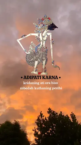 bahwa upaya manusia tidak akan bisa melawan benteng takdir yang maha kuasa #wayangkulit #wayangjawa #storywayang #karna #sugengrahayu #xybca #beranda #fyp 