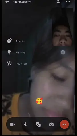 vc with my girlfriend LDR🥰