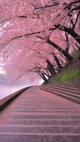 Day 25.12 2023 Nghe nói tốc độ của hoa Anh Đào là 5cm/s Nghe nói nếu bắt được cánh hoa Anh Đào đang rơi thì tình đầu sẽ trở thành hiện thực. Nghe nói.... Hoa đã rơi là hoa sắp tàn, tình đầu đẹp rồi tình cũng tan. #doyinchina 