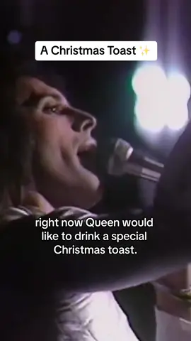 Use this sound and tag us in your very own Christmas toasts! 🥂 #QueenOnTikTok 
