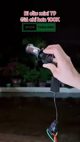 Độ sáng thực tế mẫu đèn pha T9 chân H4 giá rẻ, ae cùng xem và tham khảo nhá #Xmas2023 #denledsieusang #denledxe #denphabicau #denphaxemay #denphaxemayoto #ledt9 #xuhuong 