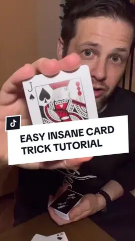 Learn This Insane Trick (Tutorial) 😮 Easy Card Magic Anyone Can Learn! #cardtricktutorial #cardtrick #tutorial #learnfromme #magictrick 