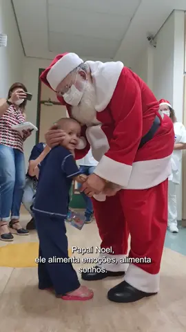 É Natal no Hospital de Amor! ❤️✨ #Natal #hospitaldeamor #PapaiNoel #Infantil #Humanização #Amor 