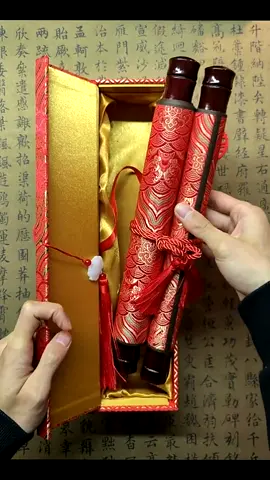 The ancient marriage vows remain romantic in modern times🧧❤️#chineseculture #traditionalart #ink #chineseink #handwriting #calligraphy #chinesecalligraphy #lettering #weddinginvitation #tratidionalart 