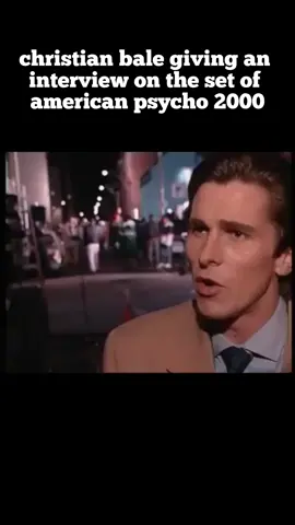 #ChristianBaleInterview #AmericanPsychoBehindTheScenes #ActorInsights #BTSwithBale #MovieMagic #ChristianBaleTalks #HollywoodInterview #BehindTheCamera #CinematicChat #OnSetMoments #AmericanPsychoFilm #ActorsLife #FilmIndustryInsider #IconicRoles #OnLocationInterview 