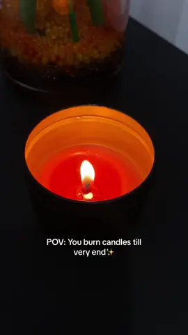 Yes, I am one of those who burns their candle till very end. As someone who takes makes every candle by their own, i know how much work it takes to create one single candle, and not burning them till very end would mean I am not valuing my candles. As a consumer, burning candles till end would mean you are reducing waste. When you burn till end, it would also mean you can easily reuse the container. #candle #candleshop #tiktokshop #candlemaking #aromatherapy #candlecompany #homemadecandles #naturalcandles