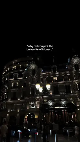 More like why not #universityofmonaco #monaco #fyp #studyabroad 