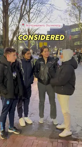 Asking Northeastern students if using AI is cheating 🤖#student #college #northeastern #northeasternuniversity #manonthestreet #streetinterview 