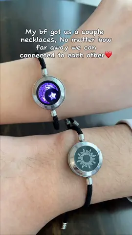 One for you and one for your bf/gf #TikTokShop #tiktokshopholidaydeals #couple #jewelry #beacelet #longdistancerelationship 