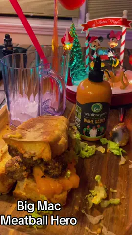 Big Mac Meatball Hero 