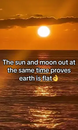 The sun and moon in the sky at the same time proves we live on a flat earth. #flatearth #flatearthproof #researchflatearth 