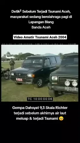 Saat itu masyarakat belum menyadari bahwa tsunami besar akan datang 🥺 #tsunami #tsunamiaceh2004 #aceh #bandaaceh #fyp 