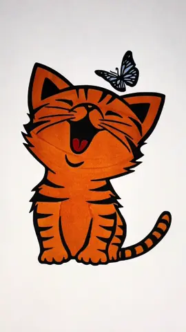 Cat 🐈  #asmr #cat #satisfyingcoloring #relaxingvideos #asmrsounds #colourwithme #coloringbook #colourtherepy #therapy #coloring
