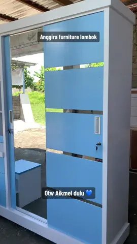💙 pecinta biru banyaknya minggu2 ini💙 #anggirafurniturelombok #hpl #rquest #lemaricantik😍 #lombokvirall🌴🌴 