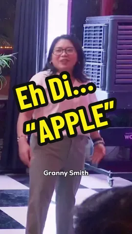 Jokes about “apple”. What’s your apple joke? #improv #improvisation #comedyph #funny #jokes #fyp 