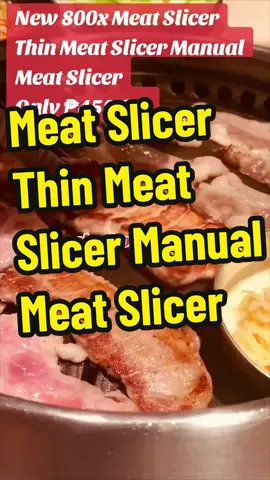 New 800x Meat Slicer Thin Meat Slicer Manual Meat Slicer Only ₱458.00 #meatslicer #manualmeatslicer 