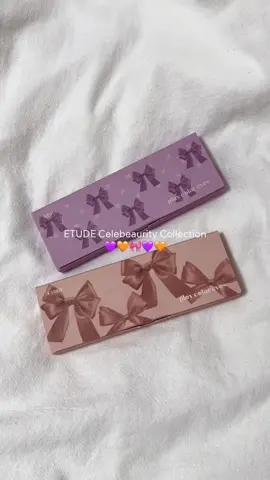 ETUDE セレブリティコレクション プレイカラーアイシャドウ🎀 #本田ユニ推しコスメ #ETUDE #エチュード #韓国コスメ #プチプラコスメ #コスメ購入品 
