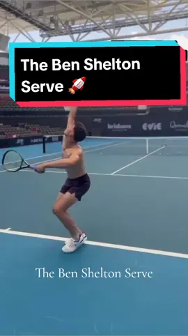 The @Ben Shelton Serve ! 