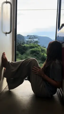 train rides in Sri Lanka >>  #dream #srilanka #trainrides #travellife #backpacking #traveltiktok #foryou #fyp #fypシ 