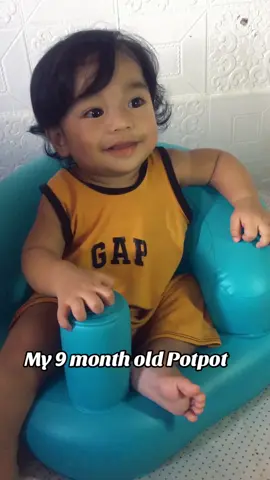 Love k nmin ni papa mo ❤️ inflatable link here ➡️➡️ @Mommy MFG & Potpot #babiesoftiktok #tiktokbabies 