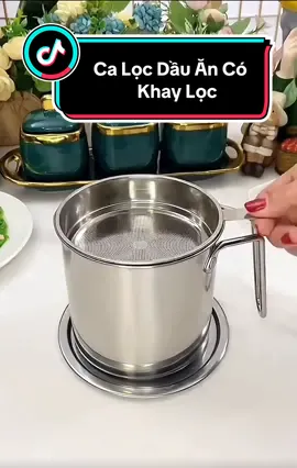 Ca Lọc Dầu Ăn Có Khay Lọc Cặn #calocdauaninox #calocdauan #calocdauaninox304 #dogiadung #dogiadungnhabep #viral #xuhuong2023🥰 
