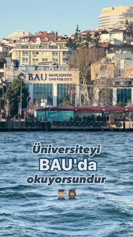 POV: Öğrencilik hayatın İstanbul'un kalbindeki BAU kampüsleri ve şehrin renkli sokaklarında geçiyor! 🌆 ✨