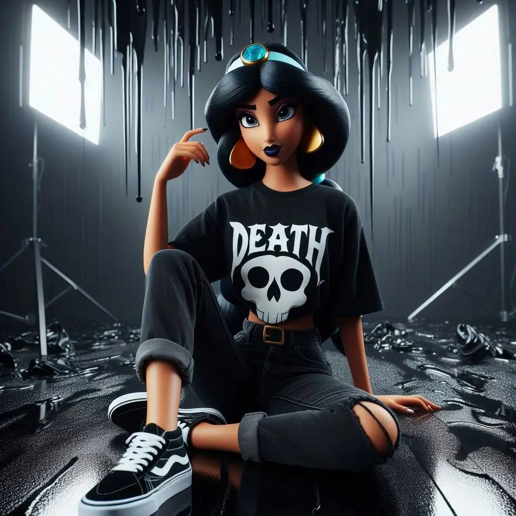 #💀 #🖤 #characterai #disney #princess #bingai #pfps #ai #aigenerated #disneyai #bing #dalle3 #aiart #trending #xyzbca #trend #disneyprincess #fypシ゚viral #fypシ #fy #foryou #viral #deathmetal #core 