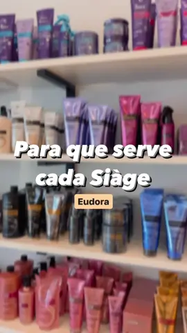 Para que serve cada Siàge!? #siage #eudora #linhasage 