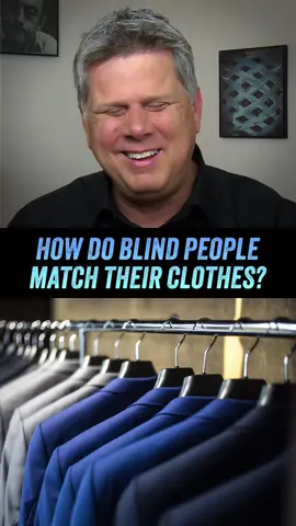 How Do Blind People Match Their Clothes? Tommy, who's been blind since birth, explains how someone who is visually impaired may organize their clothing for laundry, match the shirts and pants they wear, and how they shop for clothes. #clothing #fashion #style #laundry #closet #blind 