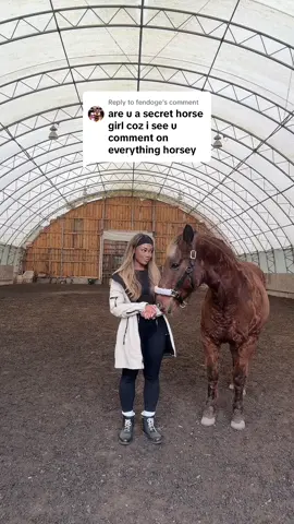 Replying to @fendoge never beating the “horse girl” allegations 