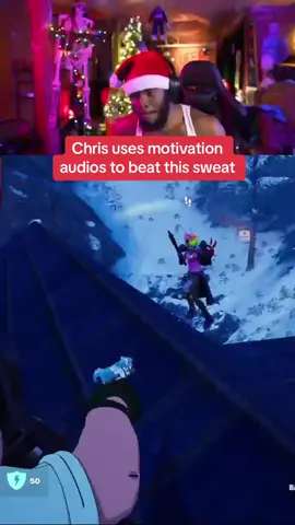 Chrisnxtdoor destroys this sweat in Fortnite while listening to motivational audios #chrisnxtdoor #amp #fortnite #fyp #viral #twitch #motivation #funny #motivationalvideo 
