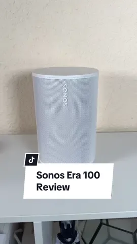 Here’s my Sonos Era 100 review. This is a huge upgrade from it’s predecessor the Sonos One. It now features dual tweeters for stereo sound, a larger woofer with more bass, and has Wifi 6, Air Play 2, and bluetooth wireless support. It also has new touch controls. Although this speaker doesn’t support Dolby Atmos, it still delivers a powerful performance for its price. #Sonos #Era100 #SonosEra100 #wirelessspeaker #smartspeaker #techtok #trueplay 