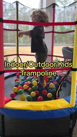 Your kids will have a blast jumping on this trampoline! #costway #costzontrampoline #trampoline #kidstrampoline #tiktokshopforkids #giftsforkids 