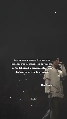 #yoongi #frases #btsarmy #BTS  #suga #contenido #army #fypシ  #bts_official_bighit #tiktok #army 